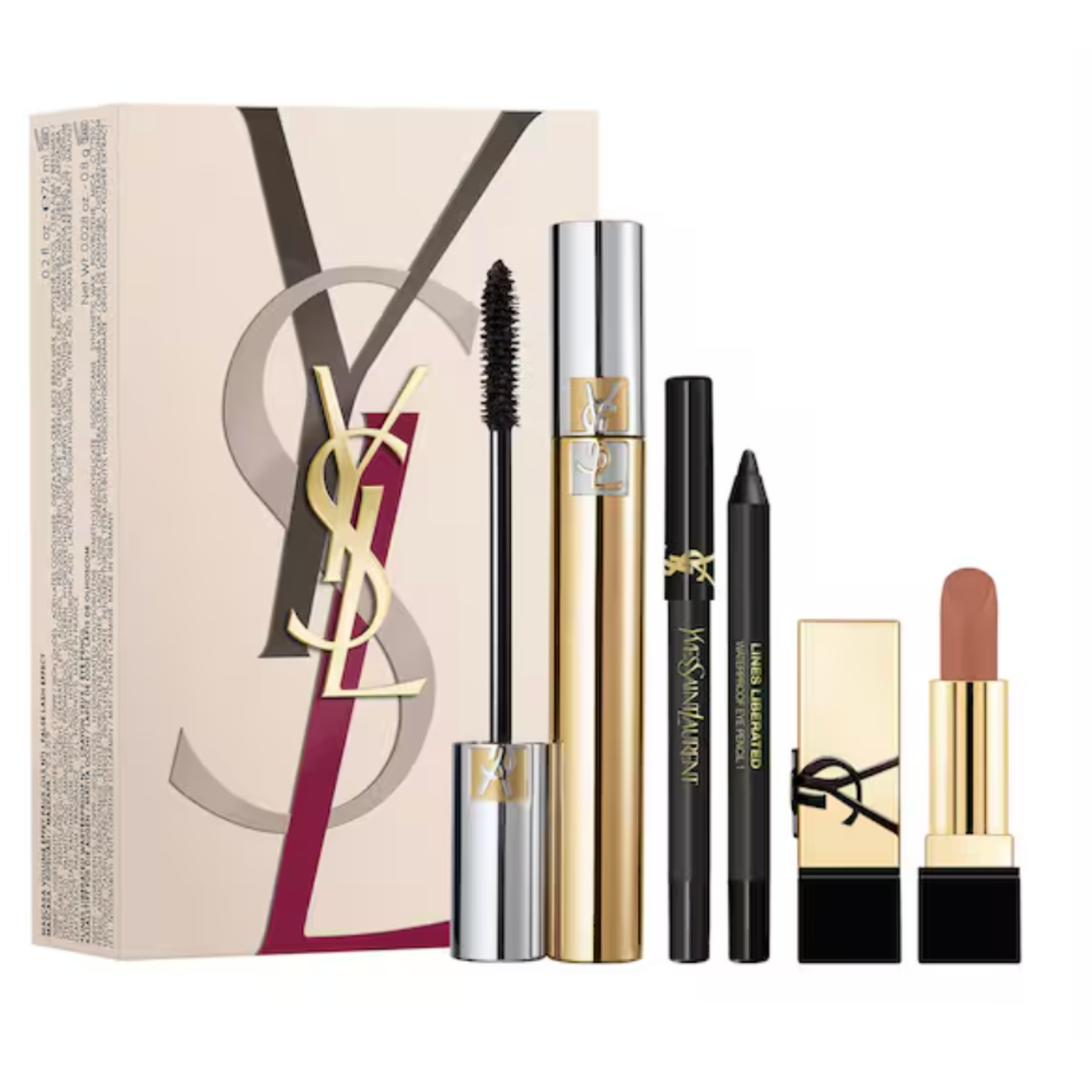 YVES SAINT LAUREN -  Mascara Volume Effet Faux Cils - Coffret Cadeau Femme Auralise
