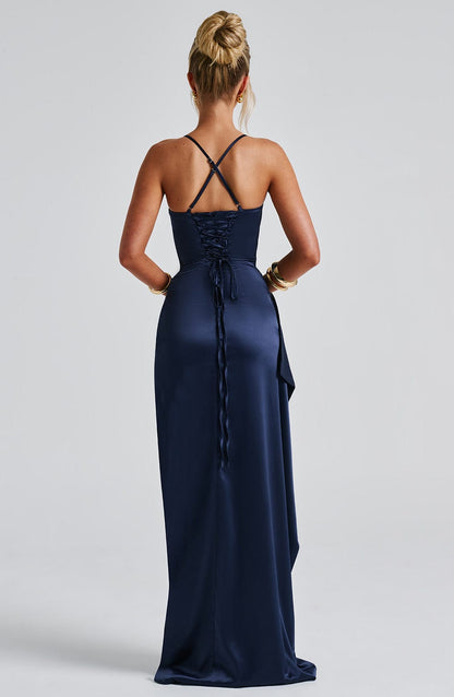 Helen Maxi Dress - Navy Auralise